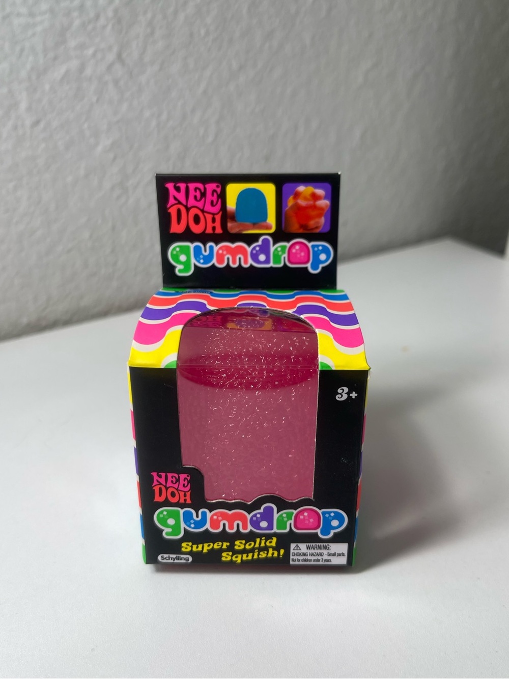 NeeDoh GumDrop Pink